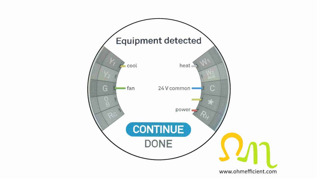 Nest equipment detected