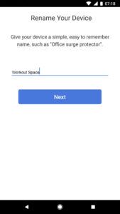 meross Rename Your Device