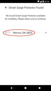meross Smart Surge Protector Found